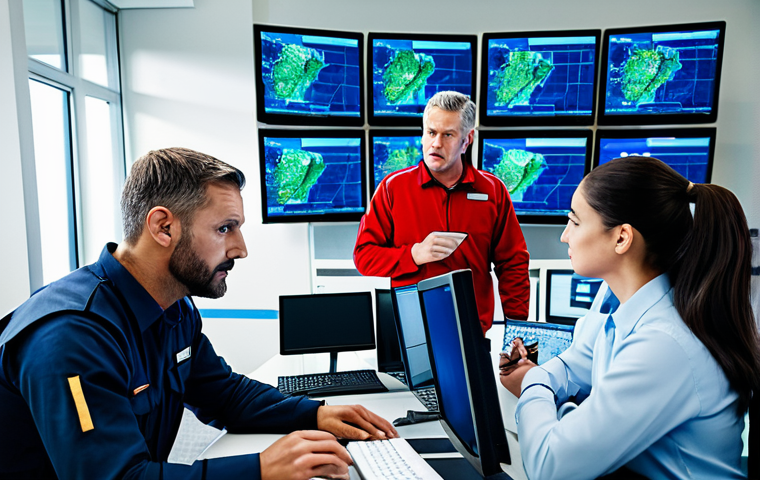사이버 인시던트 대응 훈련의 중요성 - Cybersecurity Training Simulation**

"A diverse group of cybersecurity professionals participating i...
